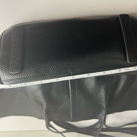 All Saints Black Textured Leather Tote - Picture 10 of 11